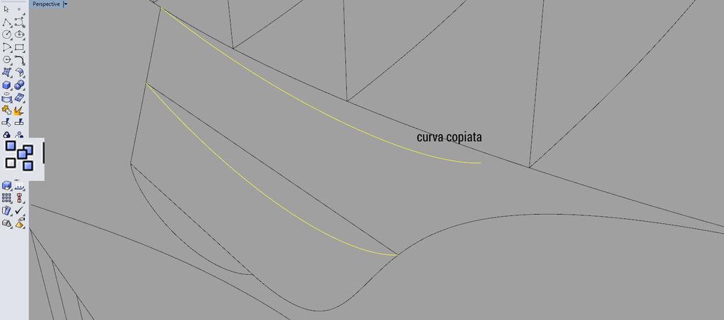 7 Quest ultima curva così non ci è utile perché non aderisce alla superficie dello