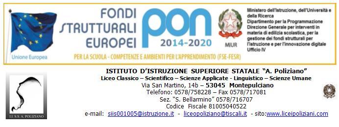 Prot. n 8818/c23f del 07/12/2016 BANDO INTERNO PER LA RICERCA DELLE FIGURE DI SISTEMA del PON Fondi Strutturali Europei Programmazione 2014-2020 PON per la Scuola - Competenze e Ambienti per