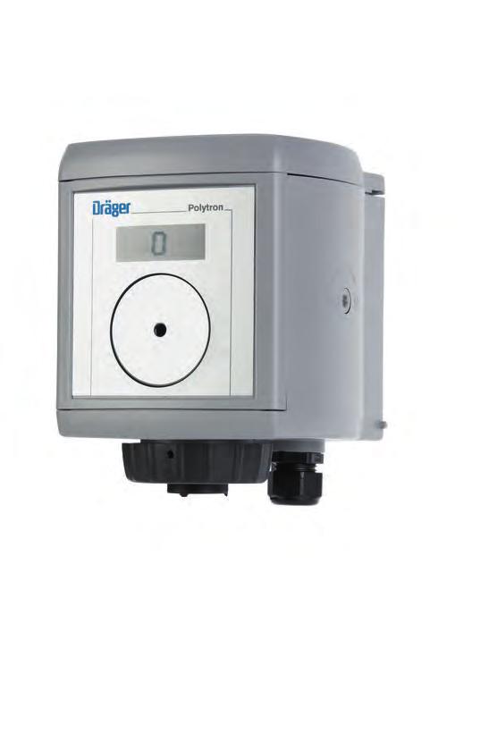 Dräger Polytron 2000 Rilevazione di gas tossici Robusto, preciso, sicuro Dräger Polytron 2000 è un rilevatore fisso di gas per la misurazione dei gas standard (O 2, H 2 S, NH 3, Cl 2, CO).