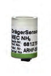 04 Dräger Polytron 2000 Accessori DrägerSensor MEC NH