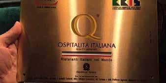 Restoran Campo de Fiori dobio je prestižno priznanje Marchio Ospitalita Italiana koje Komora Italijansko-srpskih privrednika.