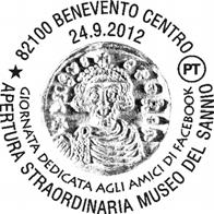 N. 959 RICHIEDENTE: Provincia di Benevento SEDE DEL SERVIZIO: c/o Museo del Sannio, Piazza Santa Sofia 82100 Benevento DATA: