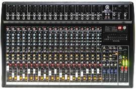 I prezzi sono da intendersi IVA inclusa MIXER - D - Mixer Passivi MX 2442 GTOPPF05067 Mixer Analogico Passivo, 18ch IN mono XLR, 6ch IN stereo Line, 3 Eq per i canali mono (1 parametrica), 4 Eq per i