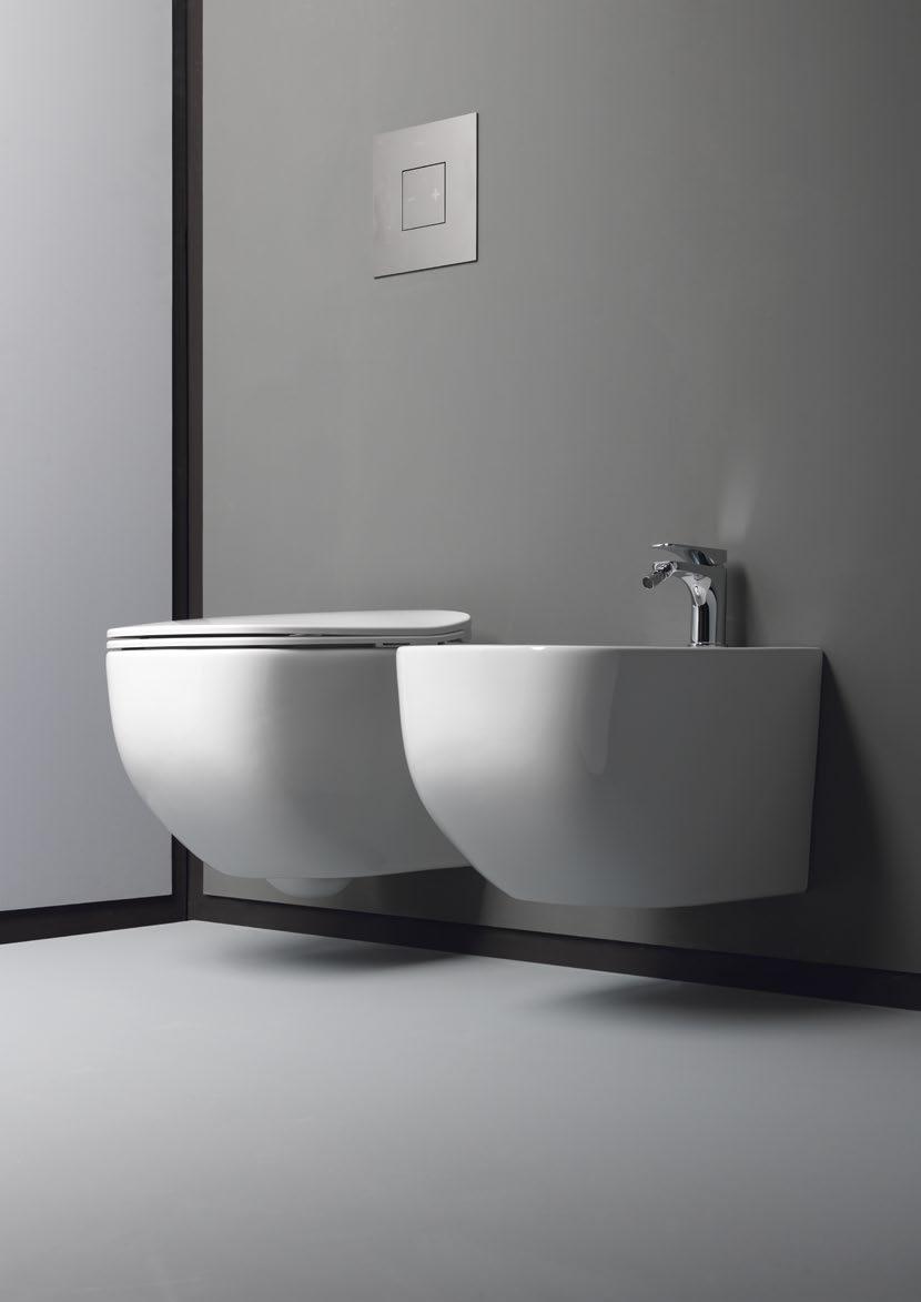 16 AXA White Jam vaso sospeso wall hung wc 52x34 h35 cod.