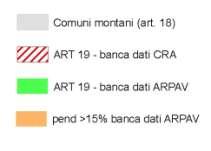 Revisione delle AREE SVANTAGGIATE (ex art.