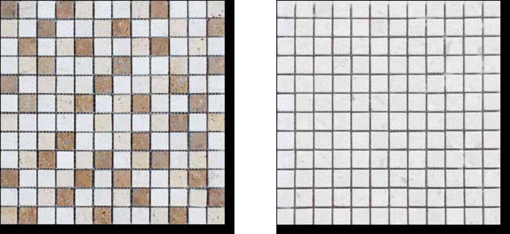 Mosaico Verona - Punto 55 VERONA BROWN 184/mq VERONA BEIGE 184/mq 30x30 tessere