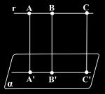 TEOREMA 7. Se una retta è parallela ad un piano, i suoi punti hanno uguale distanza dal piano (Fig. 17).