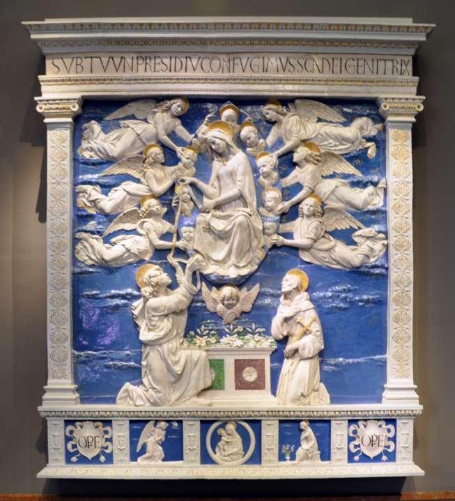 Andrea Della Robbia: Madonna della Cintola (La