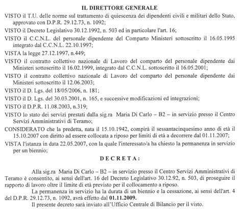 Direzione generale per le risorse umane del ministero, acquisti e affari generali.