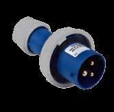 Spine e prese Plugs and sockets SPINE VOLANTI IP 44 - MOVABLE PLUGS IP44 VB-9213-6 IP44 VB-9213 2P+T 16 A 230 6 10