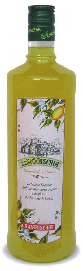 Linea HORECA LIMONISCHIA LIMONCELLO LIMONISCHIA - Vero limoncello dell isola d Ischia, lavorato secondo le antiche tradizioni locali, prodotto con limoni certificati della terra ischitana e con