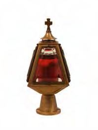 Cristallo C0361 PORTAFIORI e LAMPADE T 104/A H 26,5 x L 13 x B Ø 7,5 Cristallo C0353 T 155 H 19 x L 9