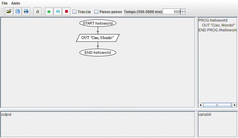 DEMO Esecuzione «Hello, World!