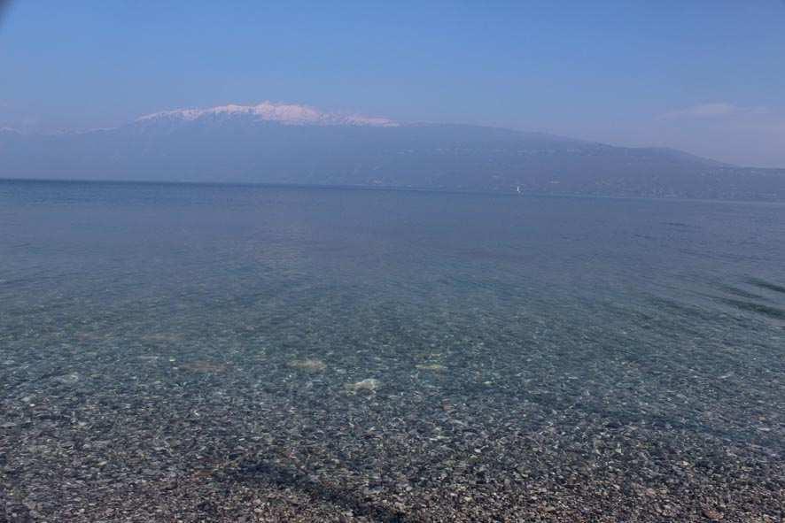 Foto 01 Il Lago di Garda nei pressi della foce