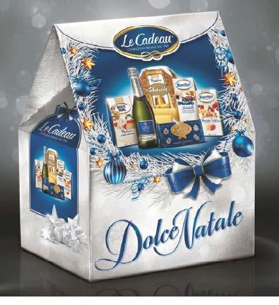 cioccolato al latte Caffarel g 100 Confezione di pasticcini panna e amarena Virginia g 80 DOLCE NATALE CON PANETTONE