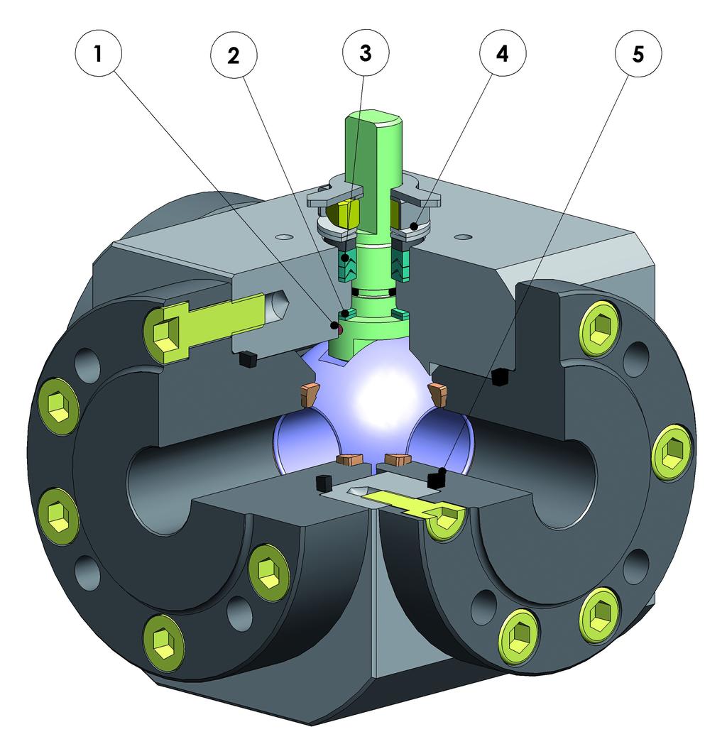 Features & Benefits FEATURES & BENEFITS 1 Antistatic device ((electrical continuity between ball, stem and body) Static electricity is avoided which can cause sparks and fire in an