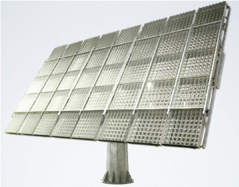 Sistema alta concentrazione fotovoltaica Elementi fotovoltaici Multigiunzione Alta Concentrazione ottica Inseguimento solare biassiale La combinazione di questi elementi sono riuniti in una sistema