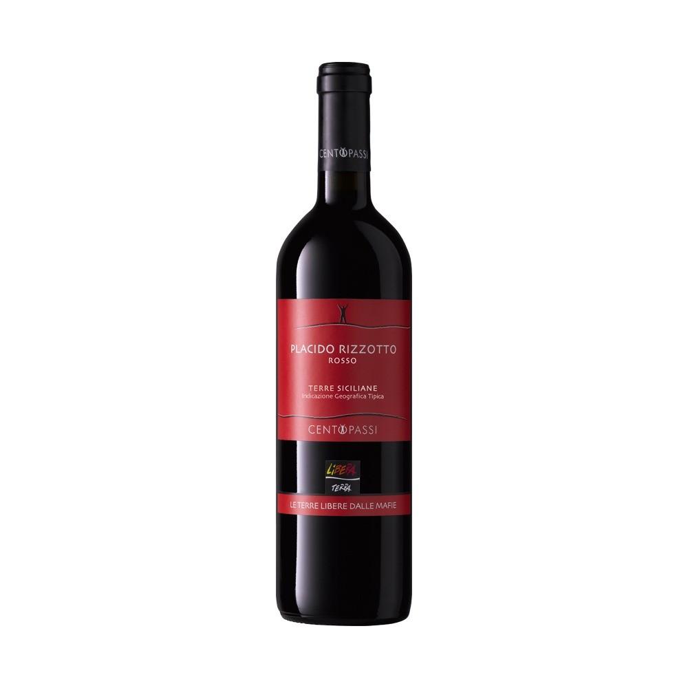 ALCUNI PRODOTTI: PLACIDO RIZZOTTO ROSSO, VINO DELLA MEMORIA CARTA D'IDENTITÀ Frutto di uve provenienti da terre dell'entroterra siciliano (Nero d'avola, Syrah e altri vitigni), gradazione del 13%