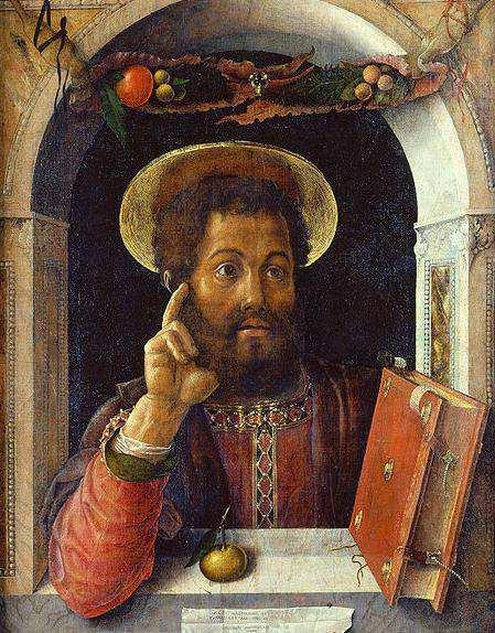 2 OMELIA Lode! Lode! Lode! Amen! Alleluia! Gloria al Signore, sempre! Il giovane Marco L evangelista Marco- Opera di Andrea Mantegna Siamo nell Anno B. Iniziamo l Anno di Marco.