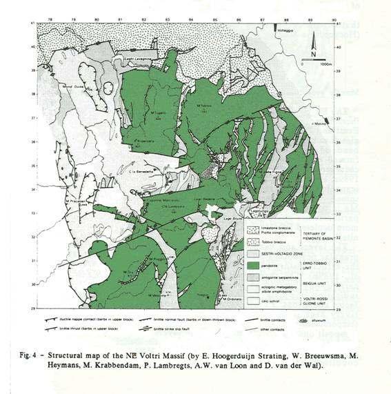 MAPPA DELL AREA GORZENTE - PRAGLIA Panorama