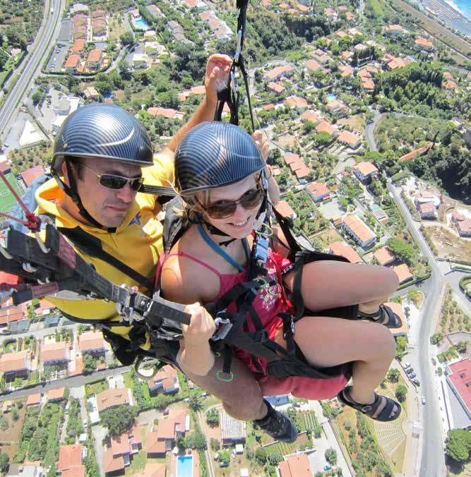 Per volare basta poco, è sufficiente desiderare un esperienza unica e affrontarla in completa sicurezza