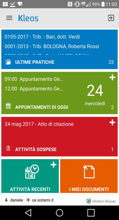 L applicazione è disponibile per lo scarico e l installazione su Apple itunes e su Google Play.