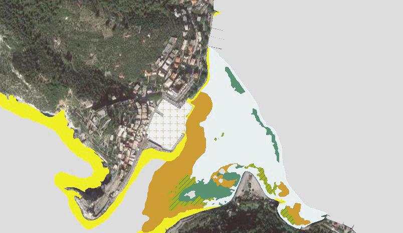 2.3 Colore dei materiali delle spiagge oggetto di intervento Il colore delle spiagge in oggetto è quello tipico delle spiagge di ghiaia della Liguria con prevalenza dei toni di grigio 2.