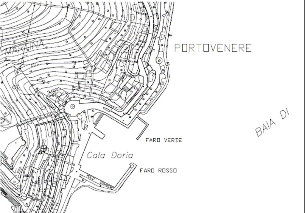 Intervento 1 SPIAGGIA DELLA MARINA (frazione Porto Venere) FIG. 2 spiaggia della marina (C.T.R. scala 1:5000) FIG.