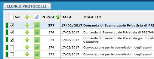 Sullo standard xml va quindi creato il file segnatura.