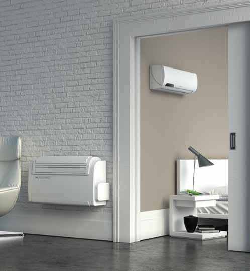 TWIN TECHNOLOGY Grazie alla tecnologia Twin si realizza la climatizzazione Twin permette di utilizzare le due unità (unità Master e unità Wall) contemporaneamente o separatamente a seconda delle