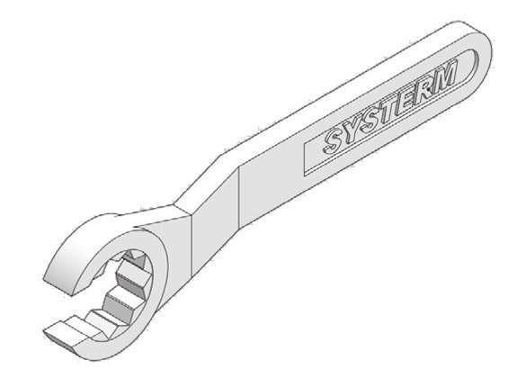 Mo 5c. Parti i ricambio e accessori - 5c. Spare parts an accessories 2.30/E - Chiave fissa DN 27 poligonale a stella. Per serraggio ai sui collettori.