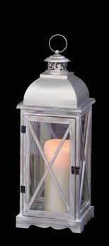 H 20 cm, 27x32 cm 12, 99-53% Lanterna (candela esclusa)