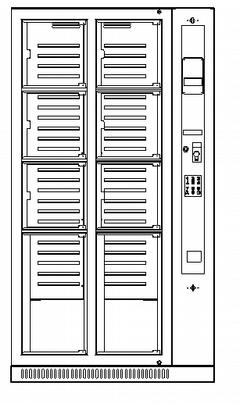 Flower box 8 scomparti Flower box 10 scomparti 6 sportelli