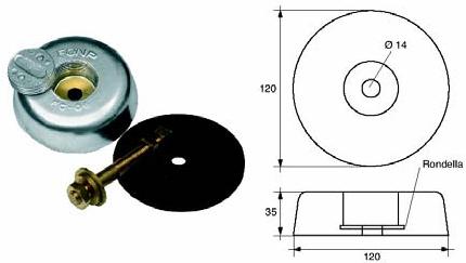 6 2.8 serie SCIALLINO NC 015 FR-160 zinco