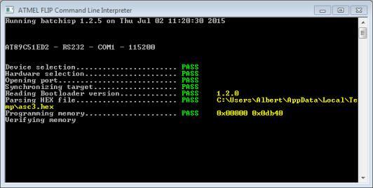 Spegnere lo Startclock Accendere lo Startclock (deve mostrare la versione del firmware nuova) Utilizzare normalmente l Se non possedete una penna USB ALGE-TIMING: Link per scaricare l Install-Manager