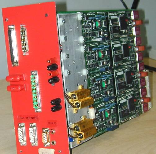 both TE and CAEN SY1527 TCP/IP Front Panel EASY PSM A4601 Back Board 48VPW Control +