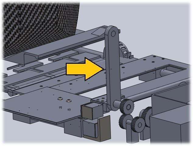 Regolazioni La scelta di questo sistema di movimentazione si è rivelata efficace anche da un punto di vista della flessibilità.