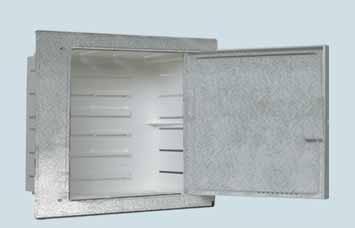 SCATOLE AD INCASSO COMPLETE EMBEDDED BOXES WITH ACCESSORIES SOLO HOUSE BOX 5 PER COLLETTORI COMPLANARI HOUSE BOX 5 WITHOUT ACCESSORIES Scatola ad incasso per gli impianti idro-termosanitari civili