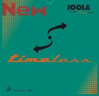 La gomma JOOLA Timeless: una novità mondiale! Finalmente è arrivata: è la JOOLA Timeless una novità mondiale nel settore delle gomme antitop.