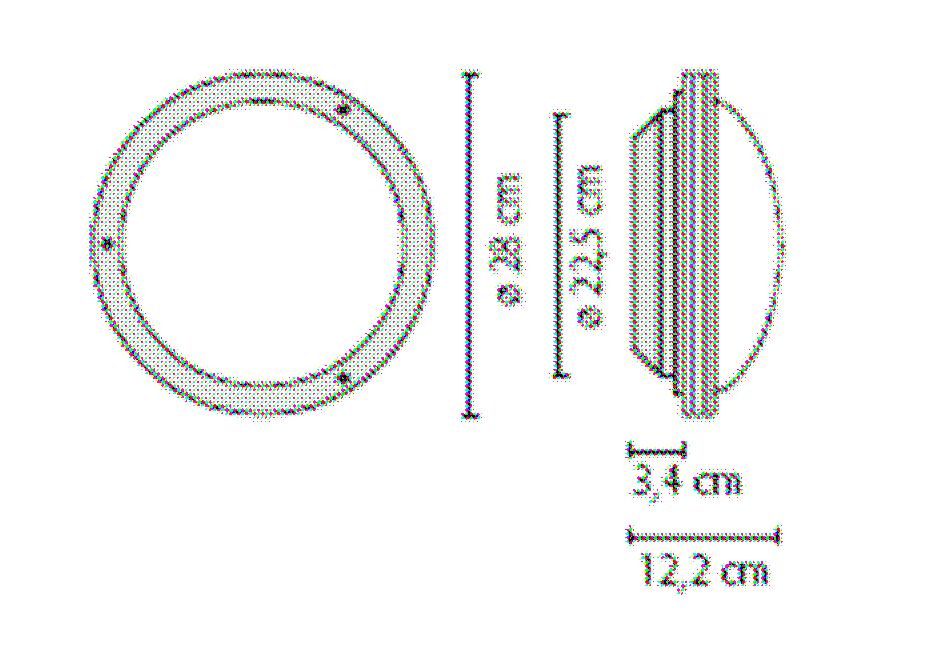 SCHEDA 3 Apparecchio illuminante da soffitto o parete costituito da: - corpo e anello di chiusura in alluminio pressofuso verniciato; - riflettore in alluminio; - diffusore in vetro satinato