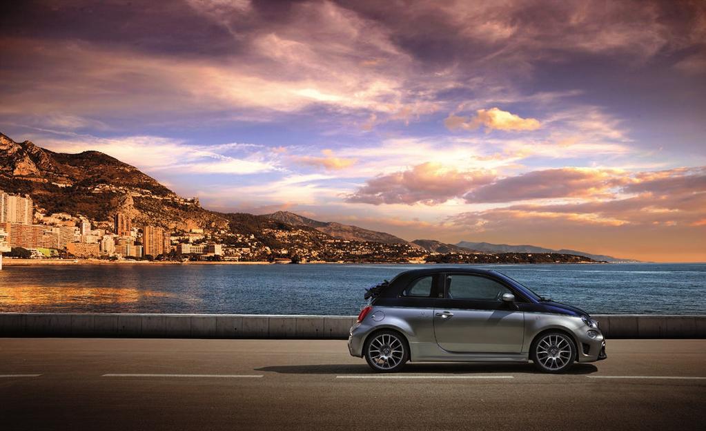 Abarth 695 Rivale Abarth Dall incontro tra due eccellenze italiane nel campo della tecnologia, dell innovazione, della cura per il dettaglio e della ricerca della performance nasce Abarth 695 Rivale,