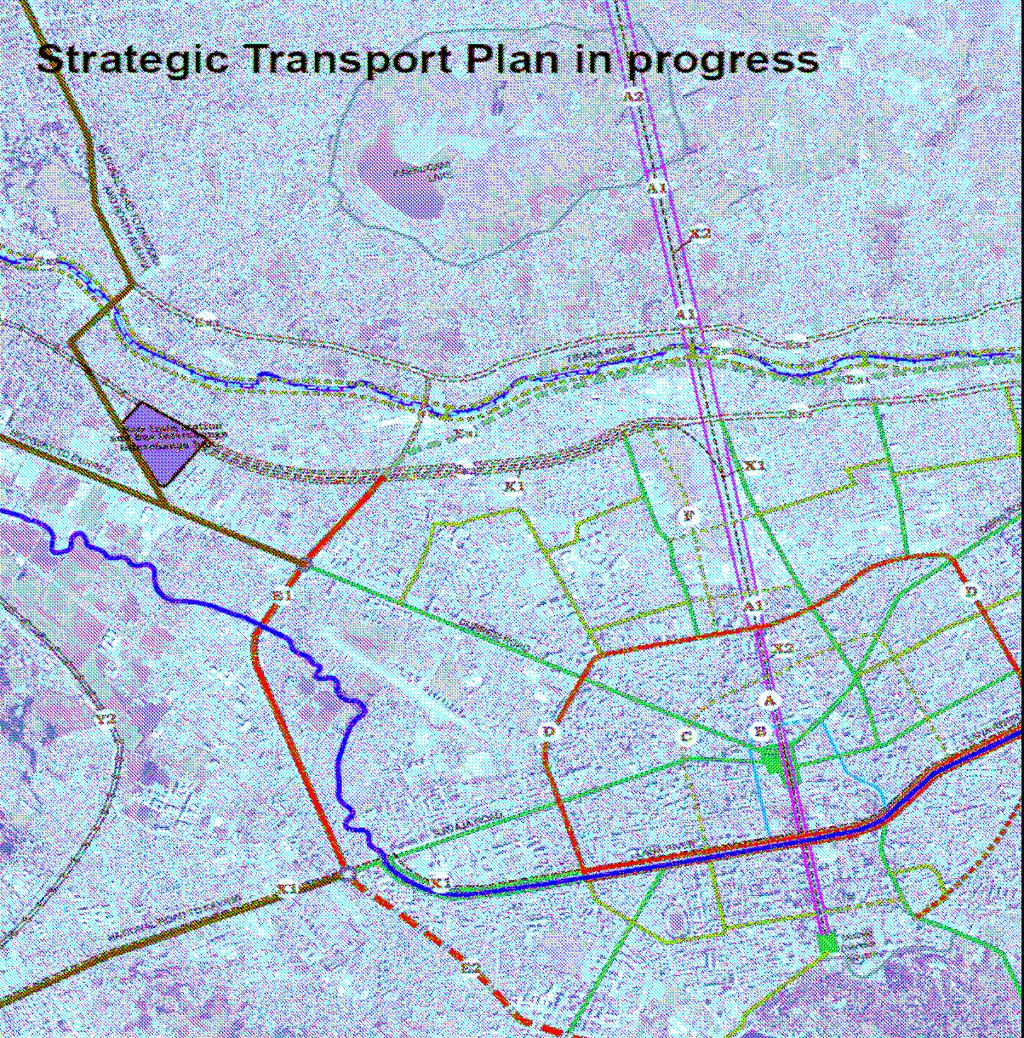 000 m2 e comprenderà la nuova stazione ferroviaria, un nuova stazione degli autobus inter-urbani,