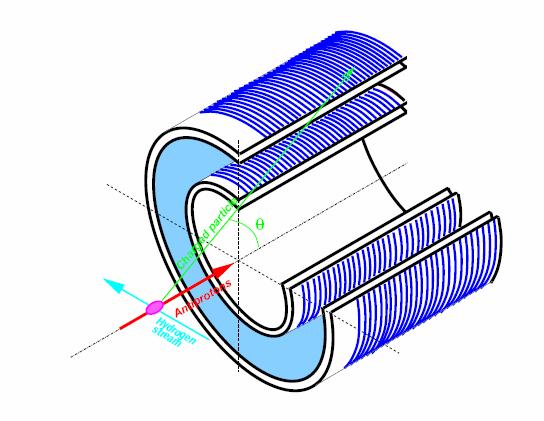 Rivelatori a Fibre Scintillanti Gli scintillatori organici possono venire lavorati in forma di fibra ottica.