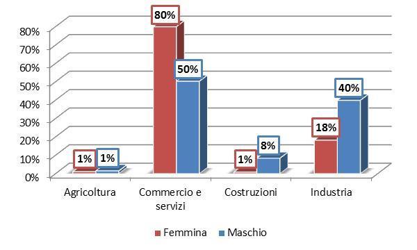 economica e per genere, si possono osservare delle diversità significative.