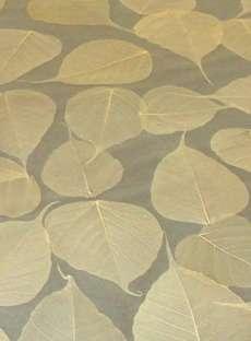 Buddha leaves are beautiful when set between two panes of glass joined. srl Es. di posizionamento mod. Evoluzione. Ex. Detail natural leaves.