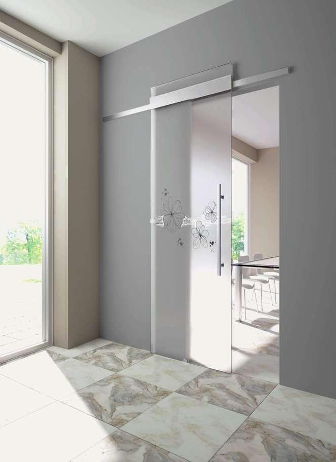 Outside sliding door Easy, rail sliding system. Mod.