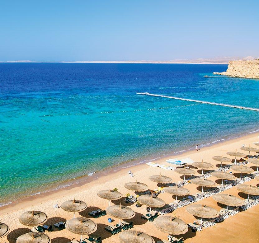 LA POSIZIONE Il Veraclub sorge all interno del grande complesso Reef Oasis Beach Resort su una delle più belle spiagge della costa di Sharm El Sheikh.