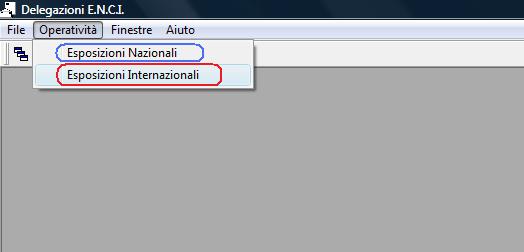 La Finestra che verrà aperta sarà suddivisa in due sezioni: - Dati relativi all Esposizione (riquadro ROSSO) - Dati relativi ai Risultati dei singoli Cani