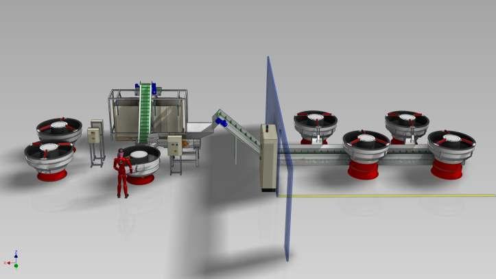 Alcuni esempi di soluzioni impiantistiche con macchine serie Orbital. Some examples of systems with Orbital series machines.