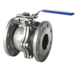 Valvola a sfera flangiata in acciaio inossidabile / Stainless steel flanged ball valve ASTM A351 CF8M Serie 02.622 02.